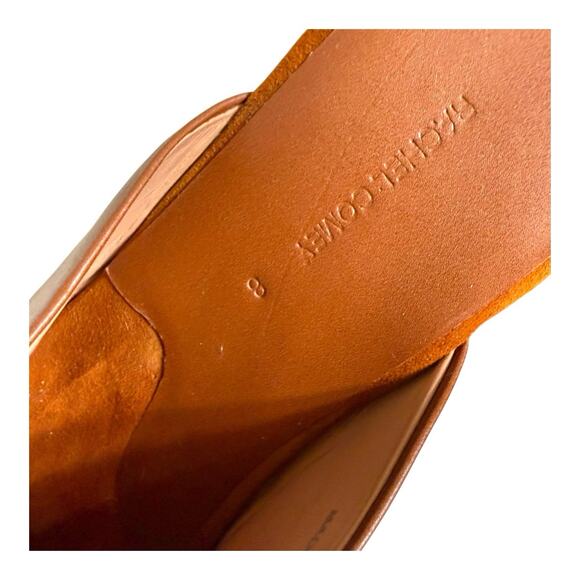 Rachel Comey Blaring Clog Size 8 (fits 7.5) Brown Nappa Leather Wood Mule - Picture 11 of 16